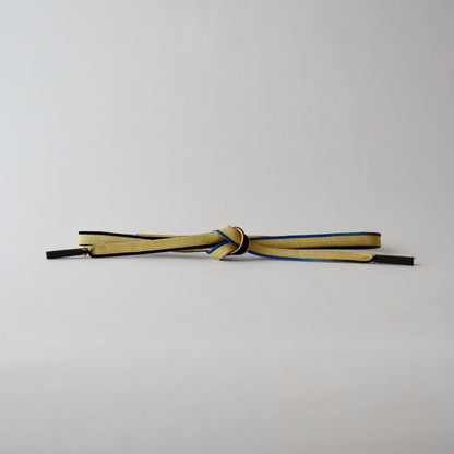 帯締め「二枚高麗手先暈し - gd.blu-bk」 和小物さくら