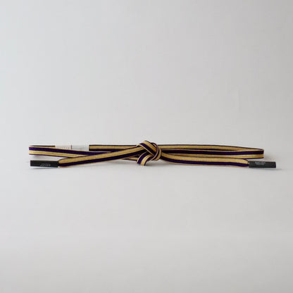 帯締め「高麗貝の口金立別- gd.purp」 和小物さくら