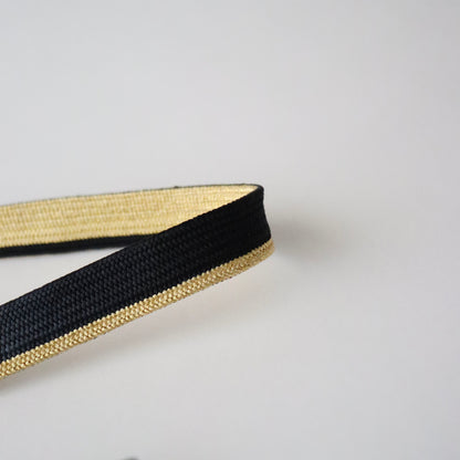 帯締め「二枚高麗手先暈し - gd.blu-bk」 和小物さくら