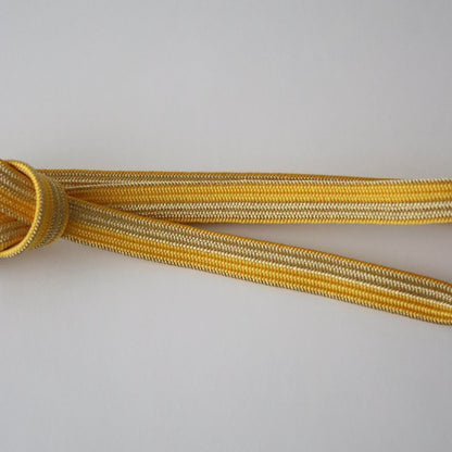 帯締め「高麗貝の口金立別- gd.yel」　和小物さくら