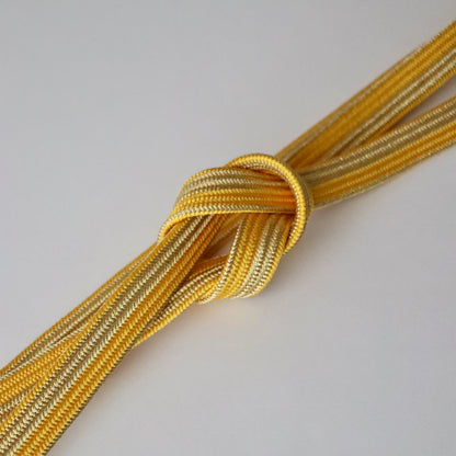 帯締め「高麗貝の口金立別- gd.yel」　和小物さくら