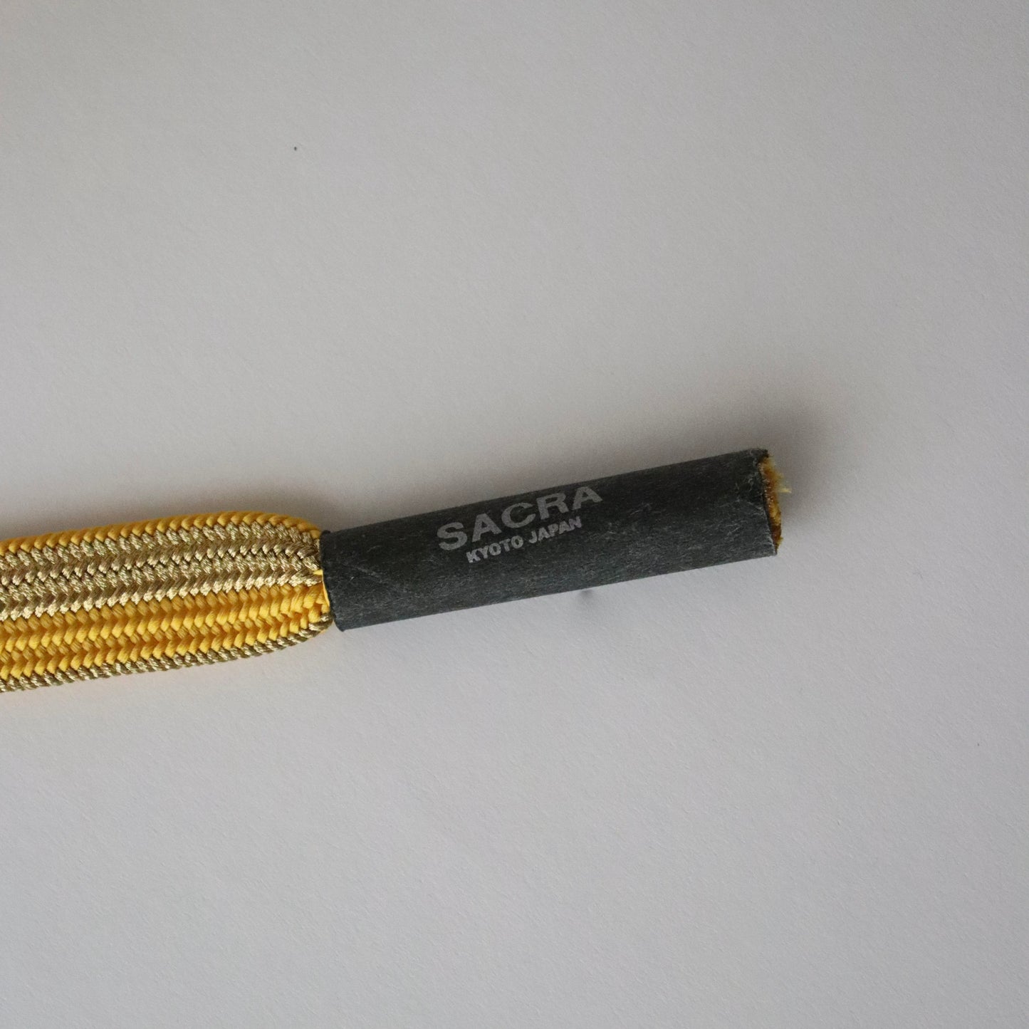 帯締め「高麗貝の口金立別- gd.yel」　和小物さくら