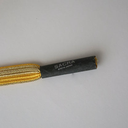 帯締め「高麗貝の口金立別- gd.yel」　和小物さくら