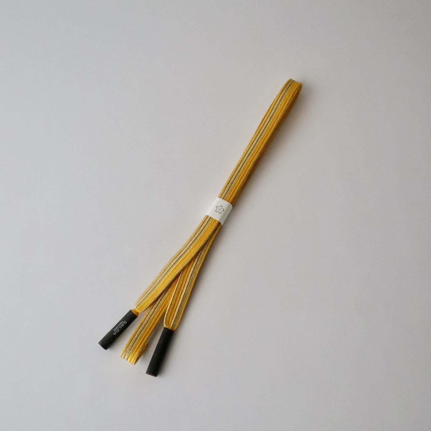 帯締め「高麗貝の口金立別- gd.yel」　和小物さくら