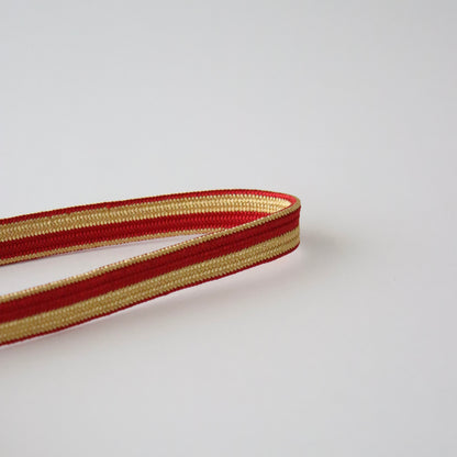 帯締め「高麗貝の口金立別- gd.red」 和小物さくら