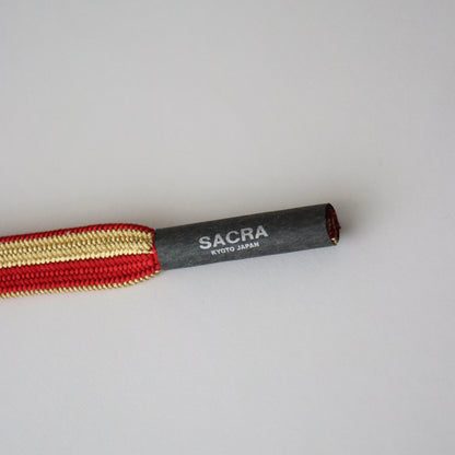 帯締め「高麗貝の口金立別- gd.red」 和小物さくら