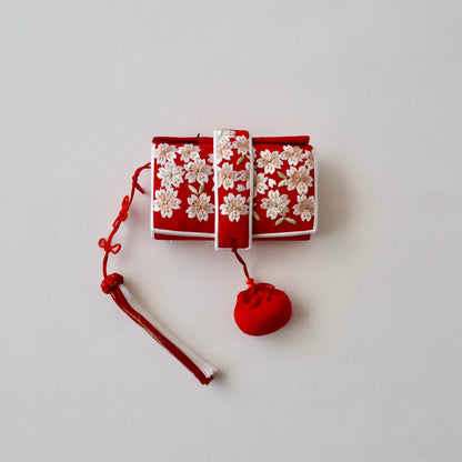 箱迫 | 七五三 | 七歳 | 正絹 | 桜 | 刺繍 | 大原商店