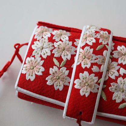 箱迫 | 七五三 | 七歳 | 正絹 | 桜 | 刺繍 | 大原商店
