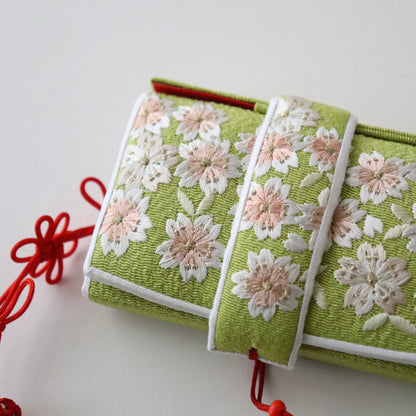 箱迫 | 七五三 | 七歳 | 正絹 | 桜 | 刺繍 | 大原商店