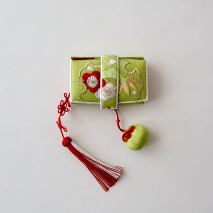 箱迫 | 七五三 | 七歳 | 正絹 | 松竹梅 雪輪 | 刺繍 | 大原商店