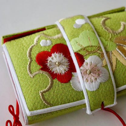 箱迫 | 七五三 | 七歳 | 正絹 | 松竹梅 雪輪 | 刺繍 | 大原商店