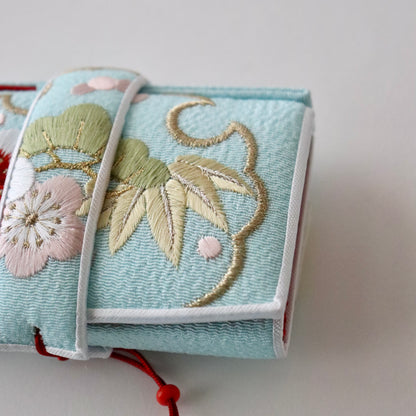 箱迫 | 七五三 | 七歳 | 正絹 | 松竹梅 雪輪 | 刺繍 | 大原商店
