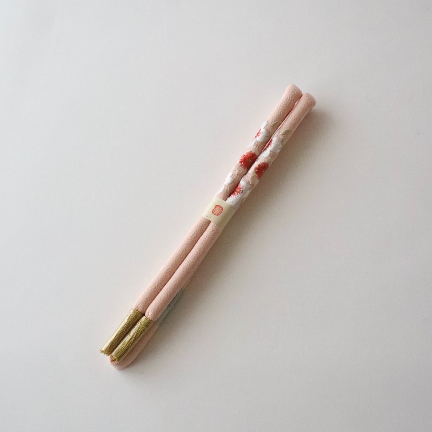 帯締め | 七五三 | 七歳 | 正絹 | 丸ぐけ | 桜 | 刺繍 | 薄紅 | 大原商店