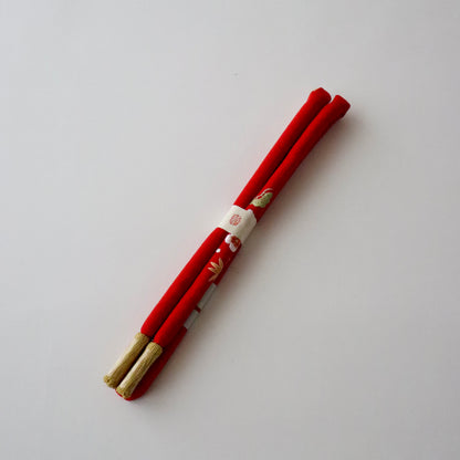 帯締め | 七五三 | 七歳 | 正絹 | 丸ぐけ | 松竹梅 | 刺繍 | 大原商店
