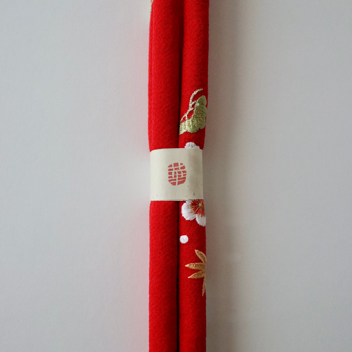 帯締め | 七五三 | 七歳 | 正絹 | 丸ぐけ | 松竹梅 | 刺繍 | 大原商店
