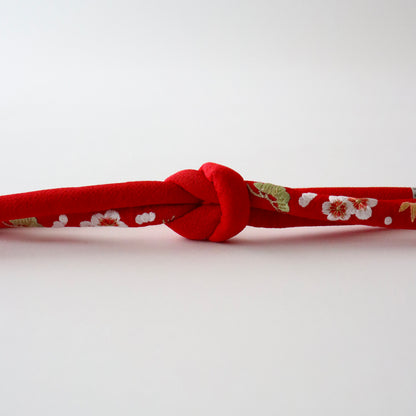 帯締め | 七五三 | 七歳 | 正絹 | 丸ぐけ | 松竹梅 | 刺繍 | 大原商店
