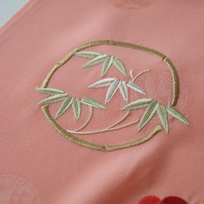 志古貴 | 七五三 | 七歳 | 正絹 | 花丸文 | 松竹梅 | 刺繍 | 大原商店