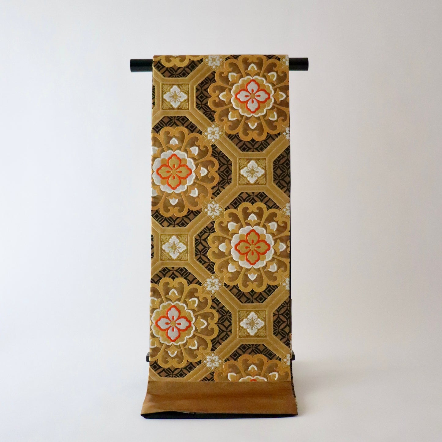 袋帯「光彩蜀江文」梅垣織物