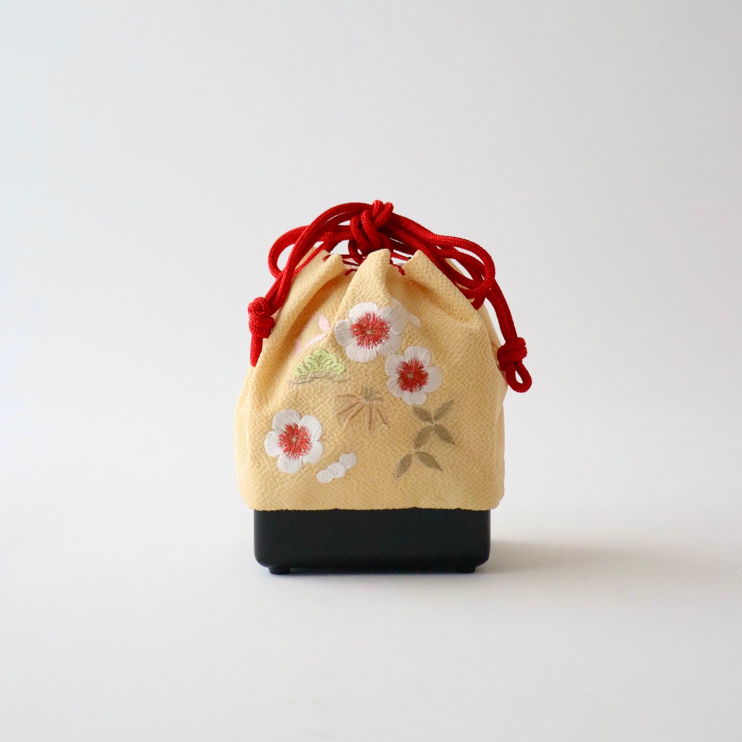 巾着 | 七五三 | 七歳 | 正絹 | 松竹梅 | 刺繍 | 大原商店