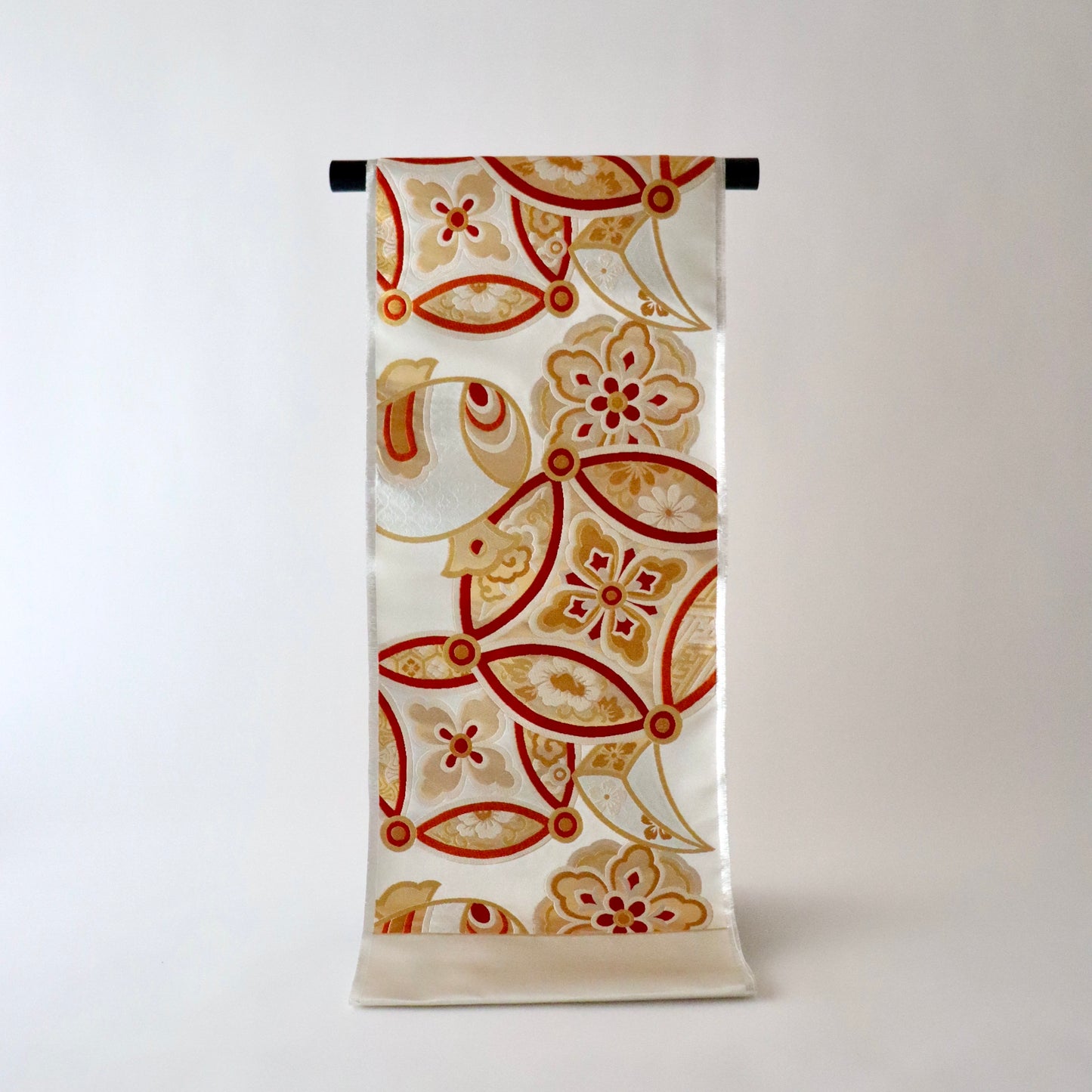 袋帯「吉祥宝尽文」梅垣織物