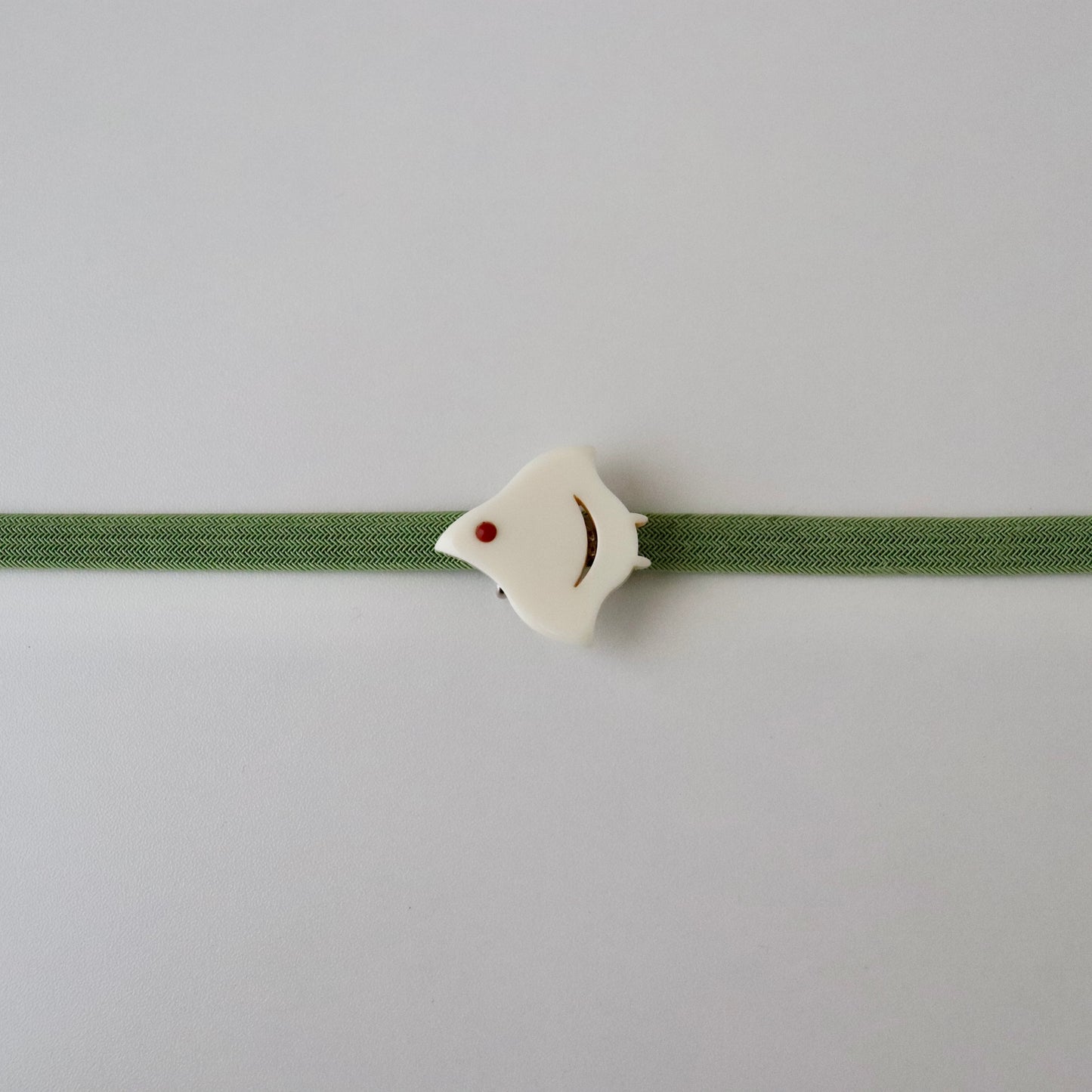 帯留「千鳥」大原商店