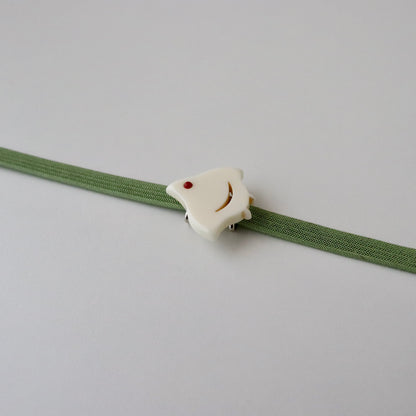 帯留「千鳥」大原商店