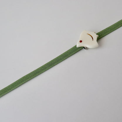 帯留「千鳥」大原商店