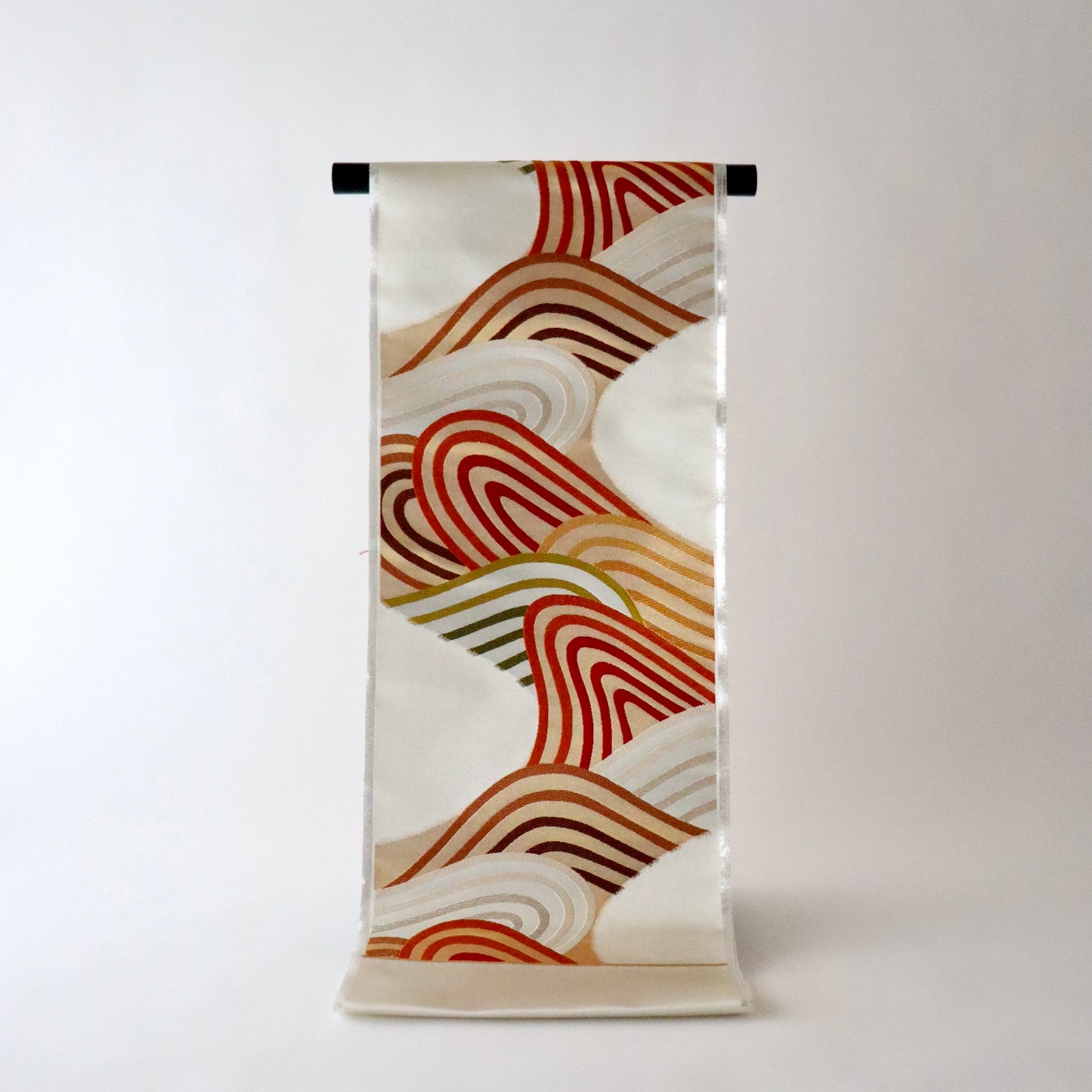 袋帯「彩波文」梅垣織物