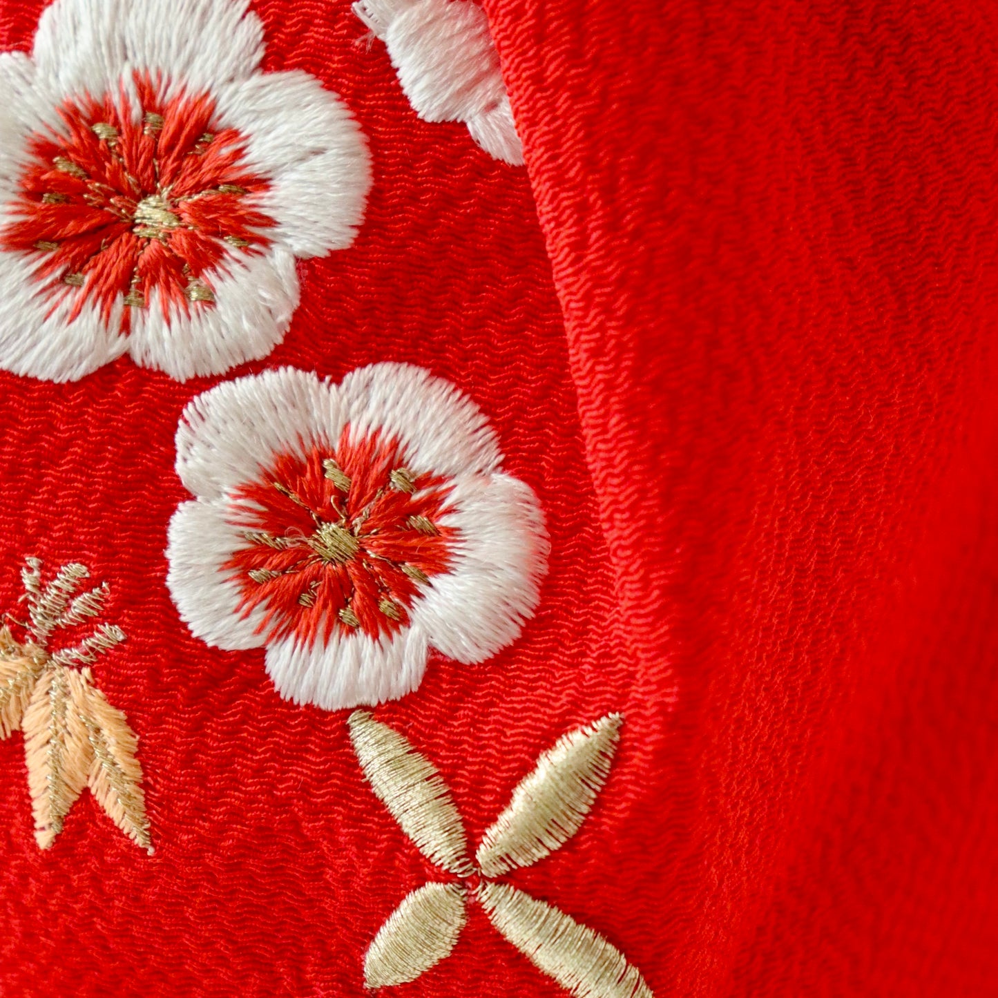 巾着 | 七五三 | 七歳 | 正絹 | 松竹梅 | 刺繍 | 大原商店