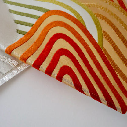 袋帯「彩波文」梅垣織物