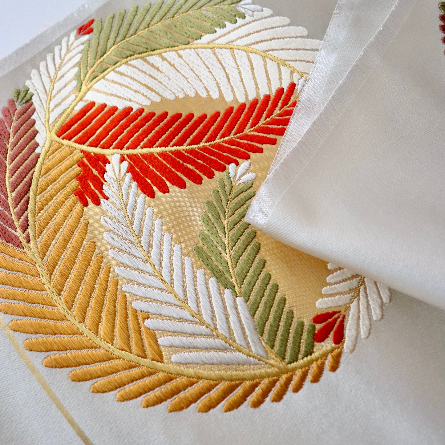 袋帯「若松丸文」梅垣織物