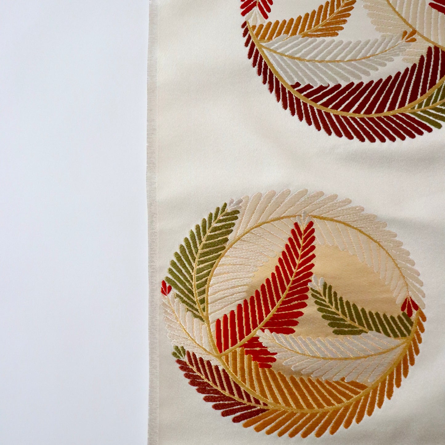 袋帯「若松丸文」梅垣織物