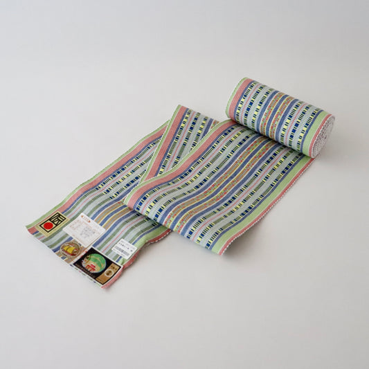 四寸帯「首里道屯織 - mult」組合制作