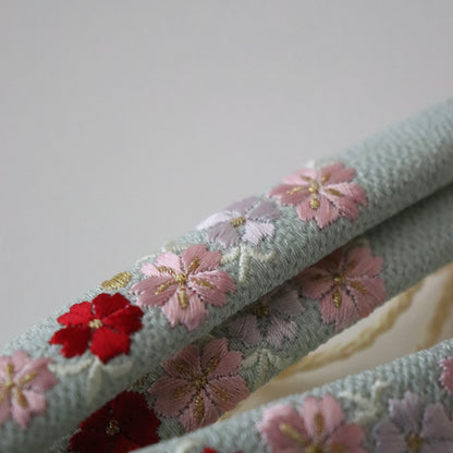 鼻緒 | 七五三 | 三歳 | 正絹 | 桜 | 刺繍 | 大原商店