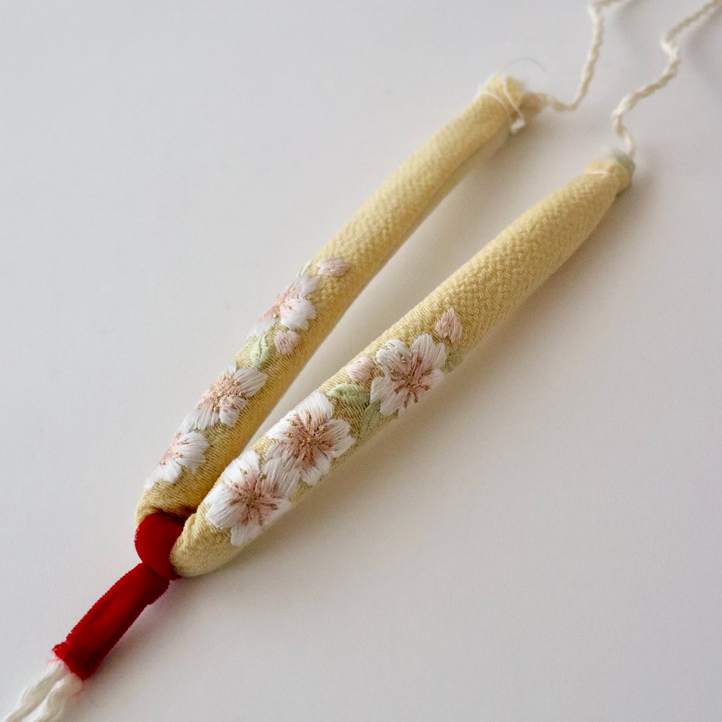 鼻緒 | 七五三 | 七歳 | 正絹 | 桜 | 刺繍 | 大原商店