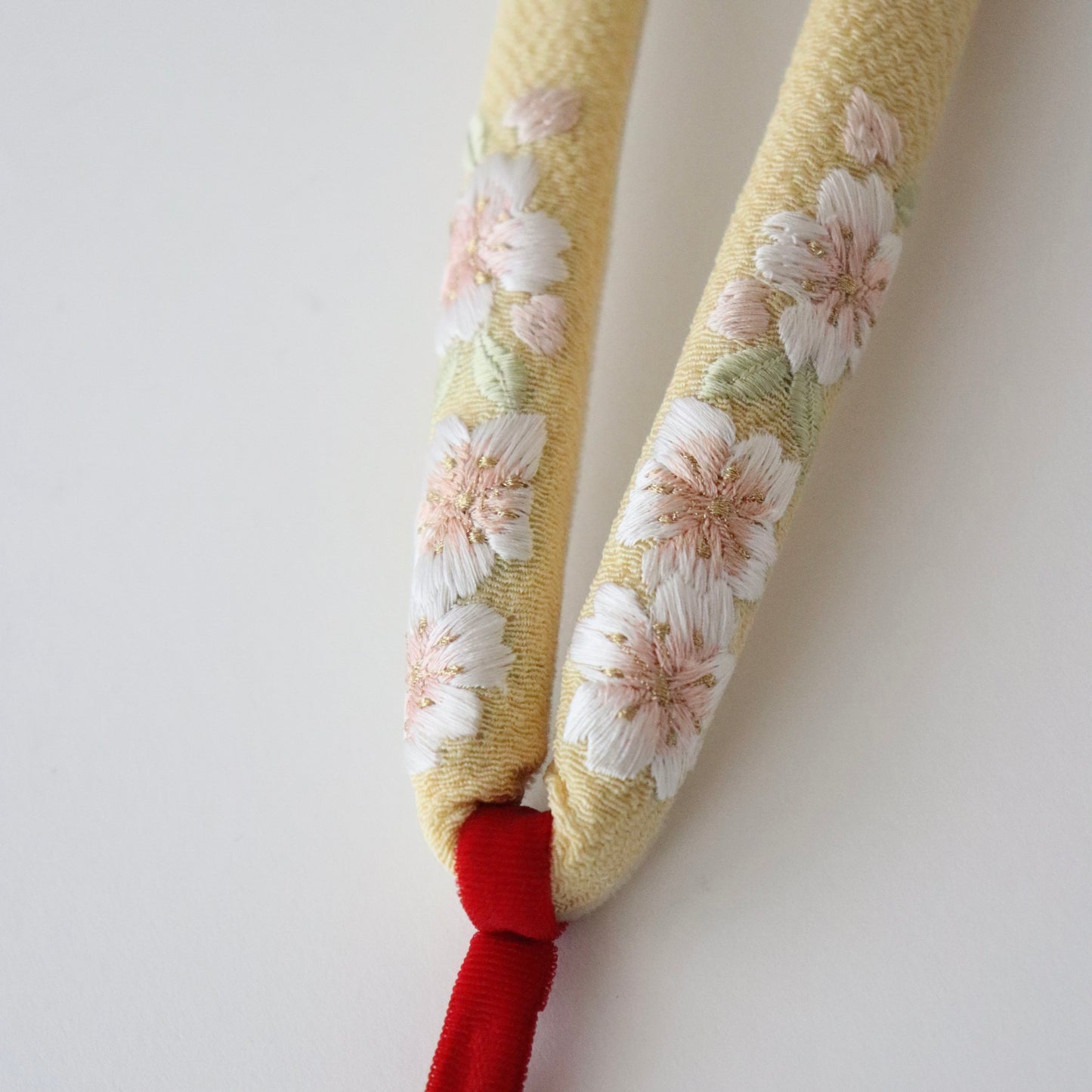鼻緒 | 七五三 | 七歳 | 正絹 | 桜 | 刺繍 | 大原商店