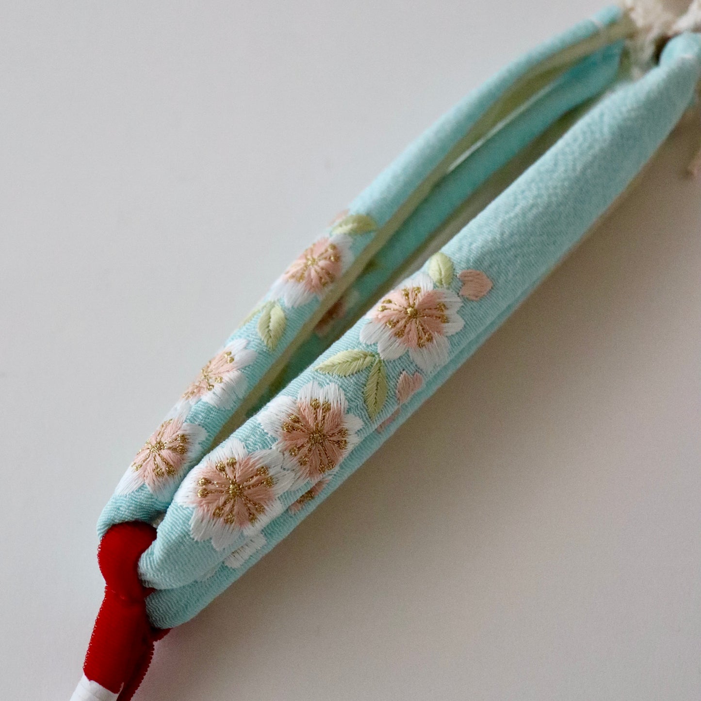 鼻緒 | 七五三 | 七歳 | 正絹 | 桜 | 刺繍 | 大原商店