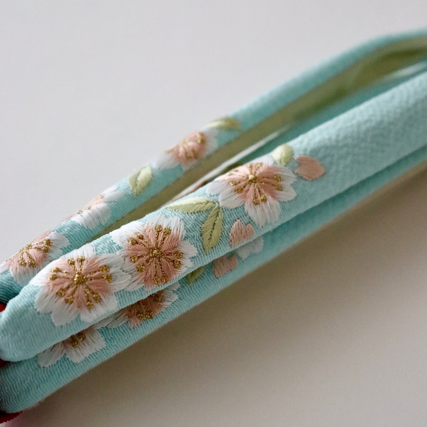 鼻緒 | 七五三 | 七歳 | 正絹 | 桜 | 刺繍 | 大原商店