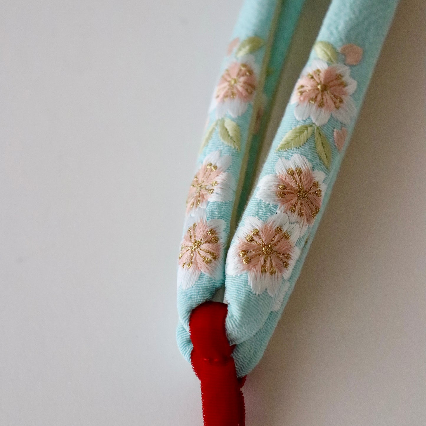 鼻緒 | 七五三 | 七歳 | 正絹 | 桜 | 刺繍 | 大原商店