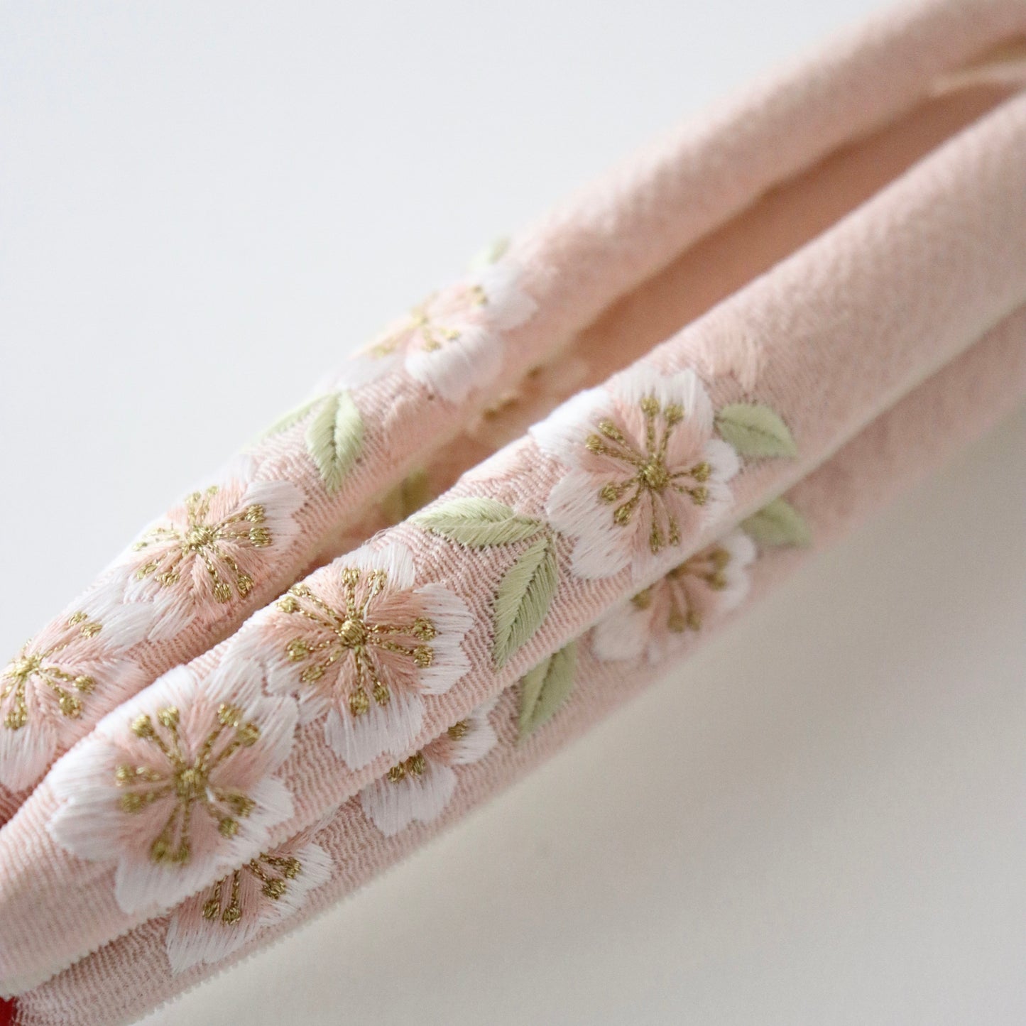 鼻緒 | 七五三 | 七歳 | 正絹 | 桜 | 刺繍 | 大原商店