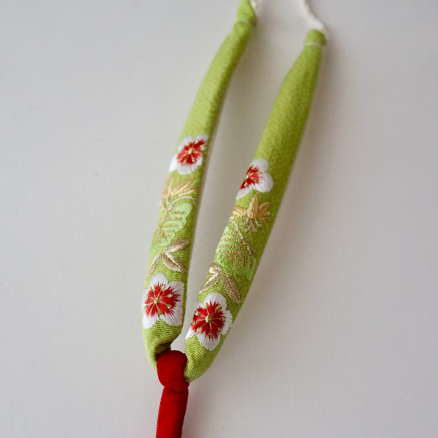 鼻緒 | 七五三 | 七歳 | 正絹 | 松竹梅 | 刺繍 | 大原商店