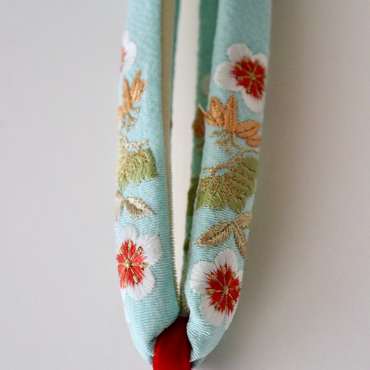 鼻緒 | 七五三 | 七歳 | 正絹 | 松竹梅 | 刺繍 | 大原商店