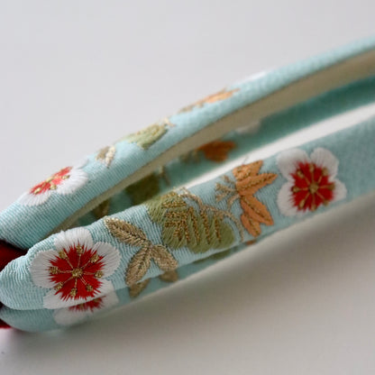 鼻緒 | 七五三 | 七歳 | 正絹 | 松竹梅 | 刺繍 | 大原商店