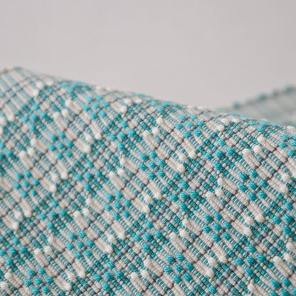 四寸帯「首里道屯織 -lt.grn」富原あい