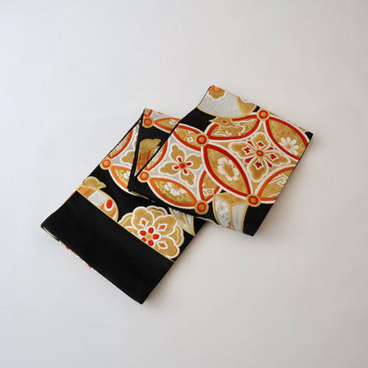 袋帯「吉祥宝尽文」梅垣織物