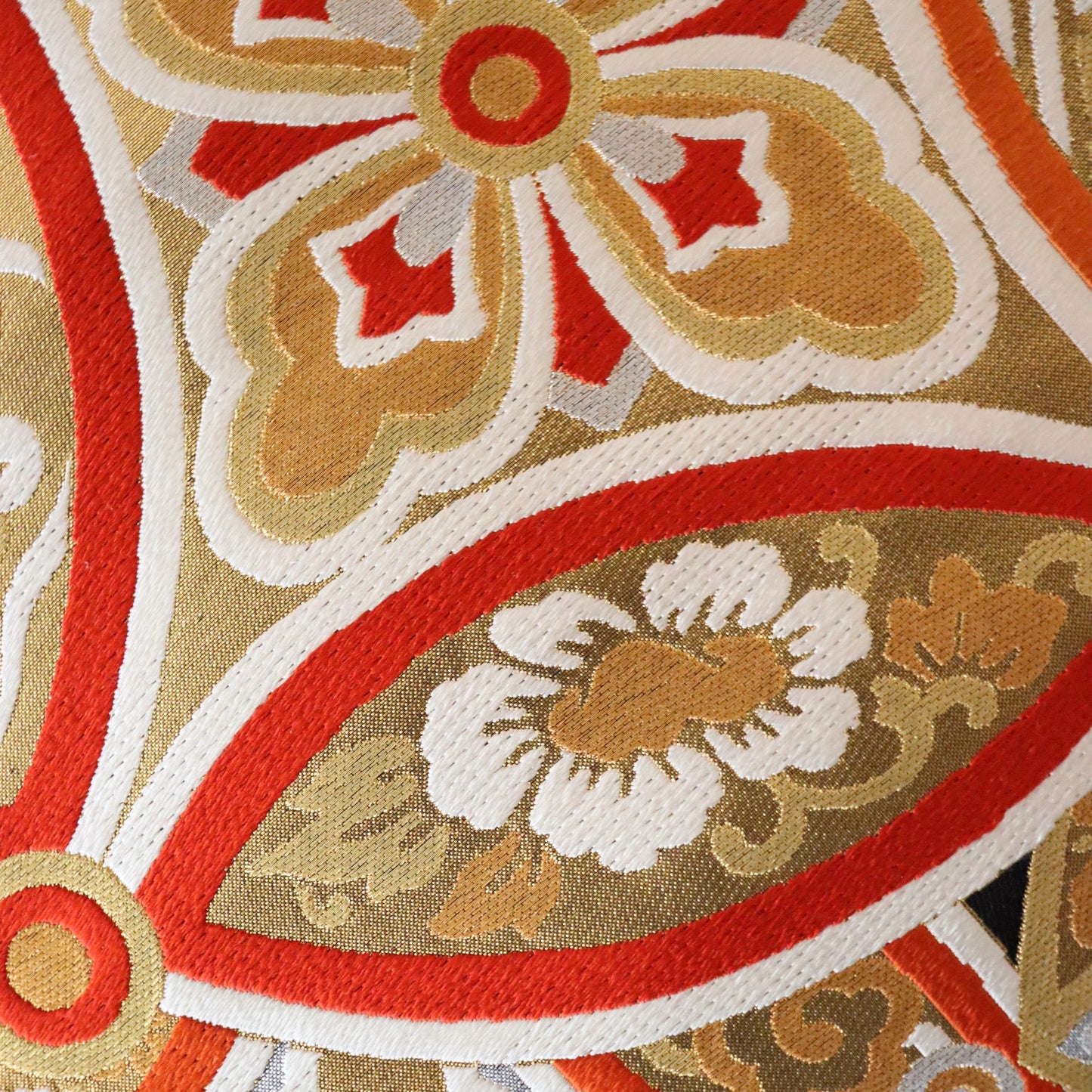 袋帯「吉祥宝尽文」梅垣織物