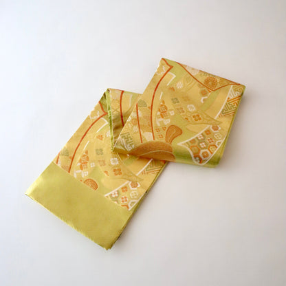 袋帯「慶長熨斗文」梅垣織物