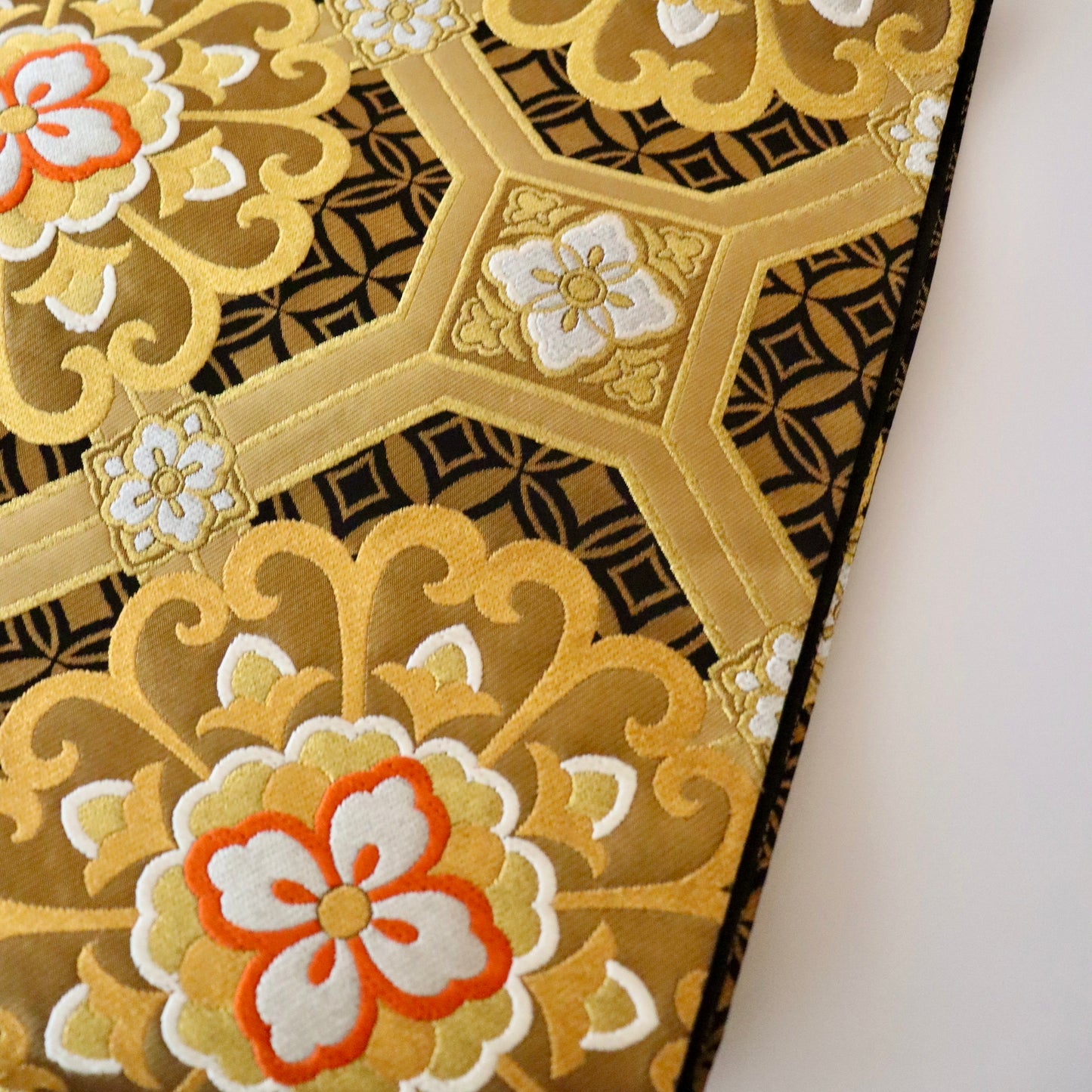 袋帯「光彩蜀江文」梅垣織物