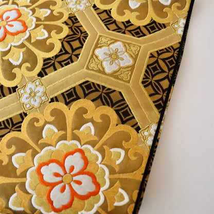 袋帯「光彩蜀江文」梅垣織物