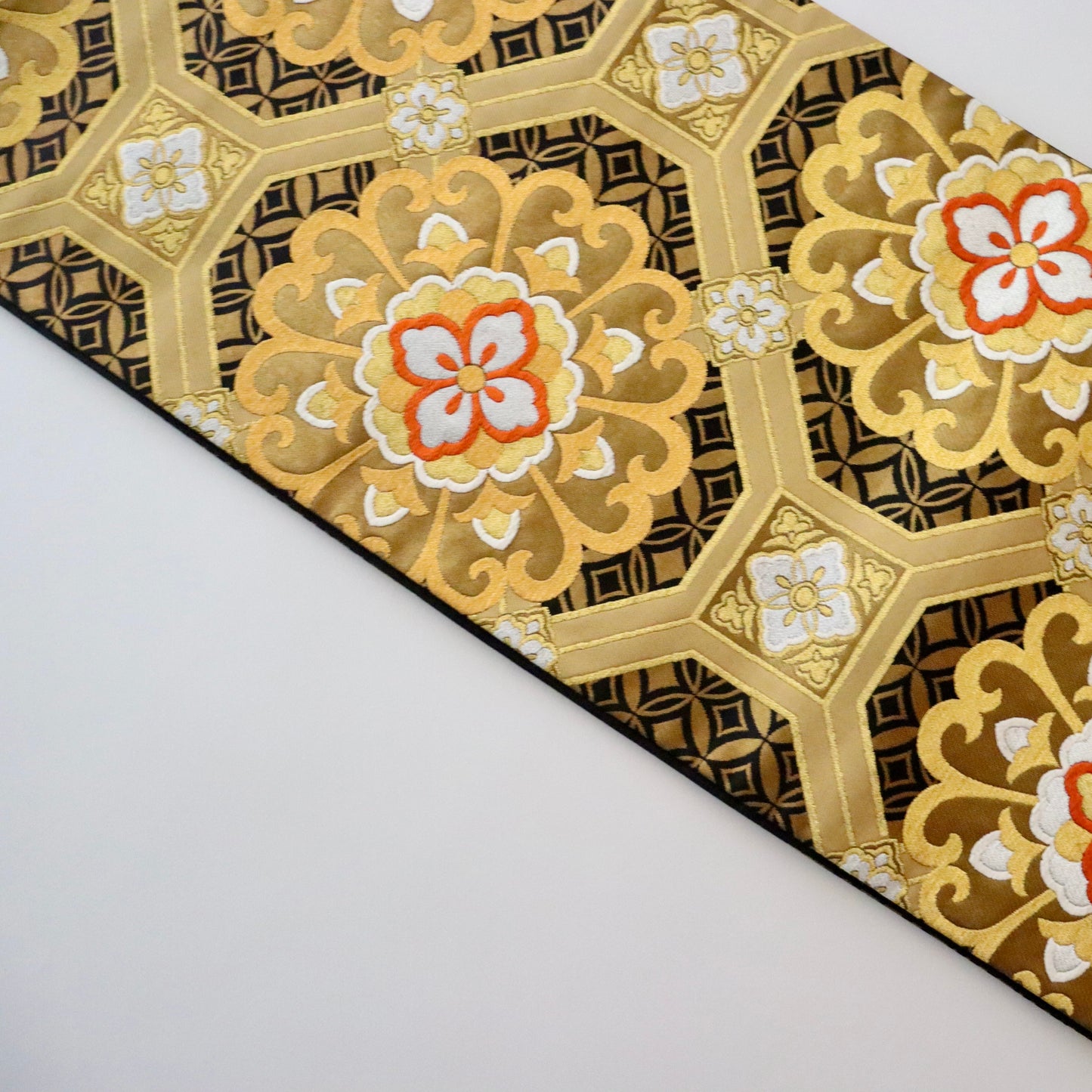 袋帯「光彩蜀江文」梅垣織物